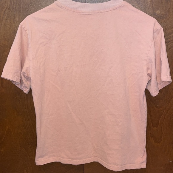 SHEIN Nude/Pink Graphic T-Shirt - Picture 3 of 4
